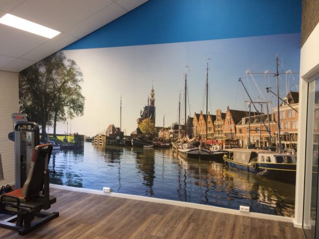 fotobehang haven Hoorn