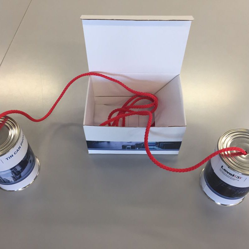 tin-can communication