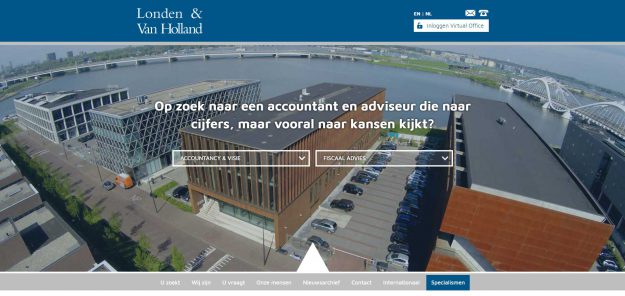 Website Londen & van Holland
