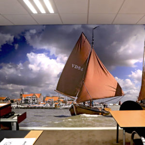 fotobehang kantoor De Vooruitgang